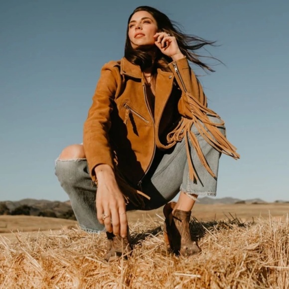 Western & Co Urban Cowgirl Retro Biker Jacket - Picture 3 of 10